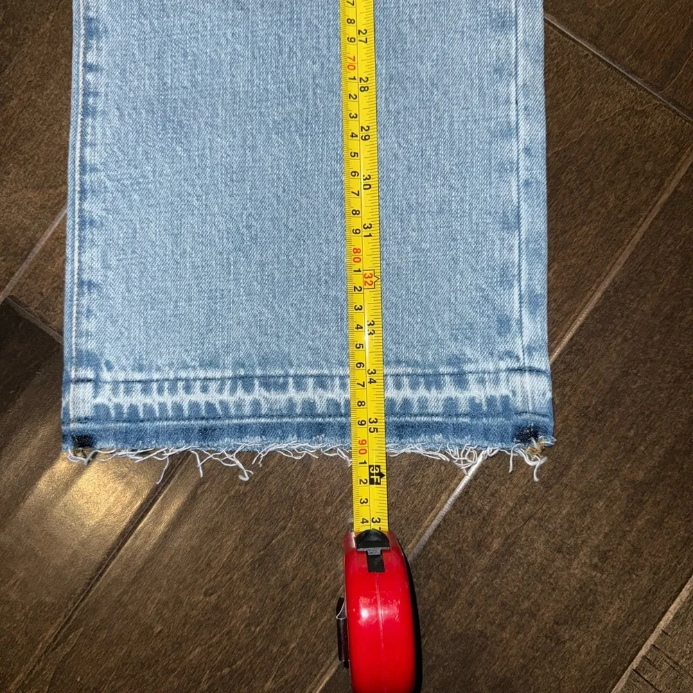J. Crew Blue Straight Leg Jeans Vintage Style - Picture 11 of 14